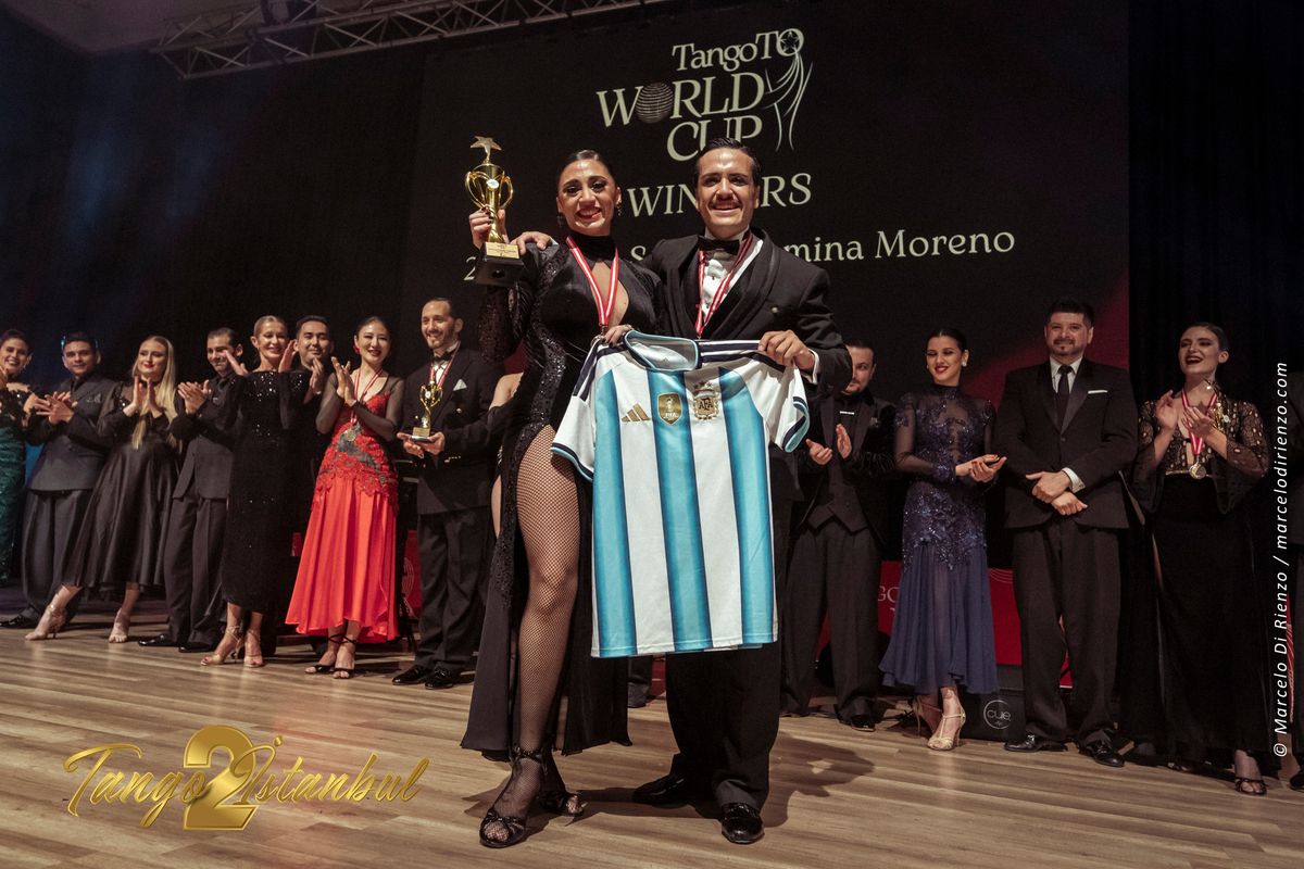 Hace 7 años que Romina Moreno y Franco Sosa bailan tango juntos. Desde 2022 se fueron a vivir a Buenos Aires y de allí compitieron para llegar a Estambul y ganar la final en Tango Escenario.