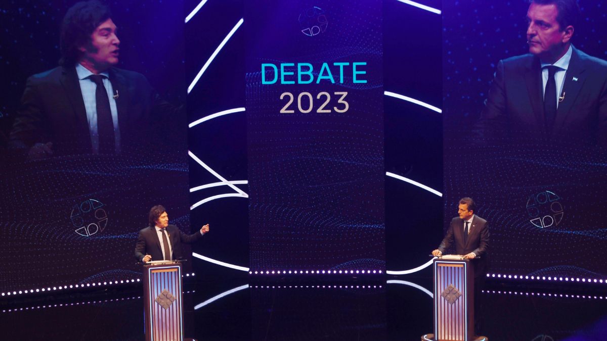 Los dos candidatos se sacaron chispas en varios tramos del debate. Los dos candidatos se sacaron chispas en varios tramos del debate.