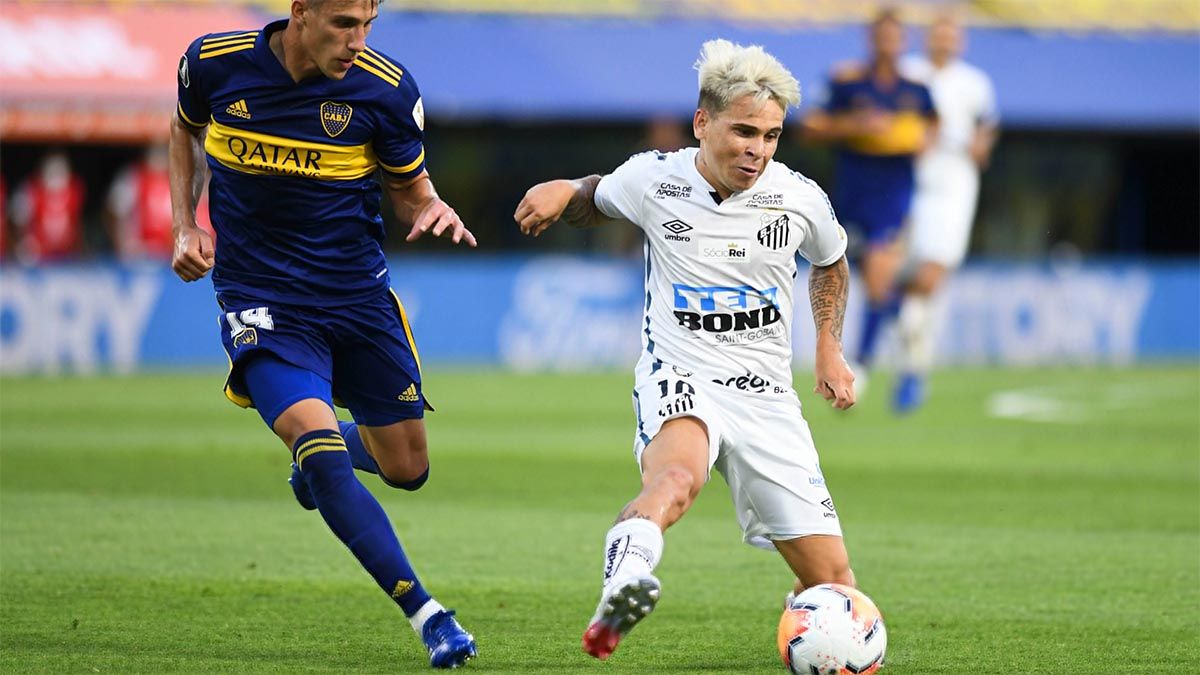 Soteldo abandonó el Santos y no jugará ante Boca