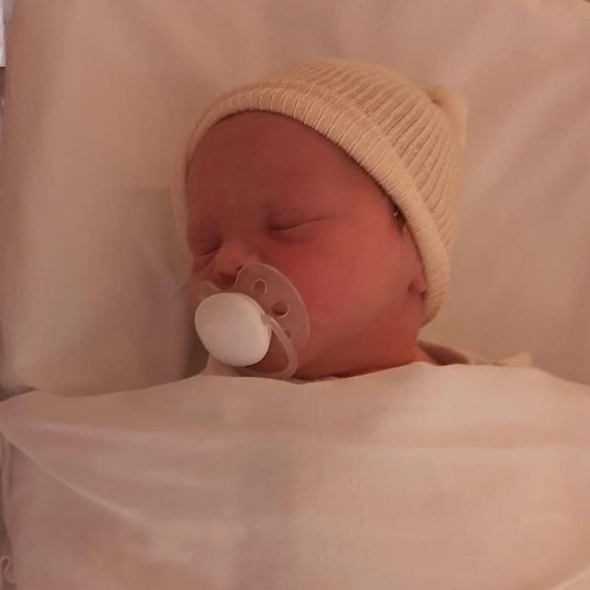 Gaspar, el hijo de Damián y Facundo, que nació el 20 de julio en CABA