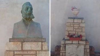 Roban una obra histórica en el cementerio de la Capital