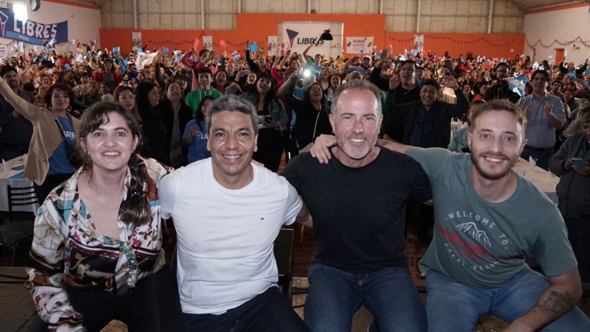 Silvina Anfuso, Jesús Escobar, Ernesto Mancinelli y Adrián Bonada.