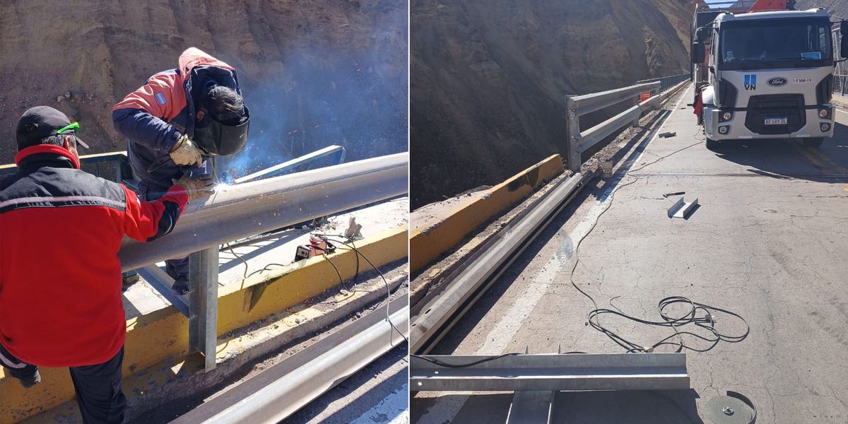 Vialidad Nacional reparó el puente de Punta de Vacas donde ocurrió el accidente, y reabrió el Paso Cristo Redentor. Vialidad Nacional reparó el puente de Punta de Vacas donde ocurrió el accidente, y reabrió el Paso Cristo Redentor.