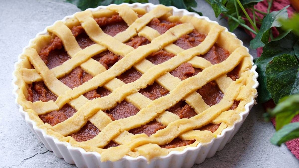 Recetas: Pastafrola sin harina y sin azúcar con masa de avena y maicena. Foto: gentileza Bonviveur.