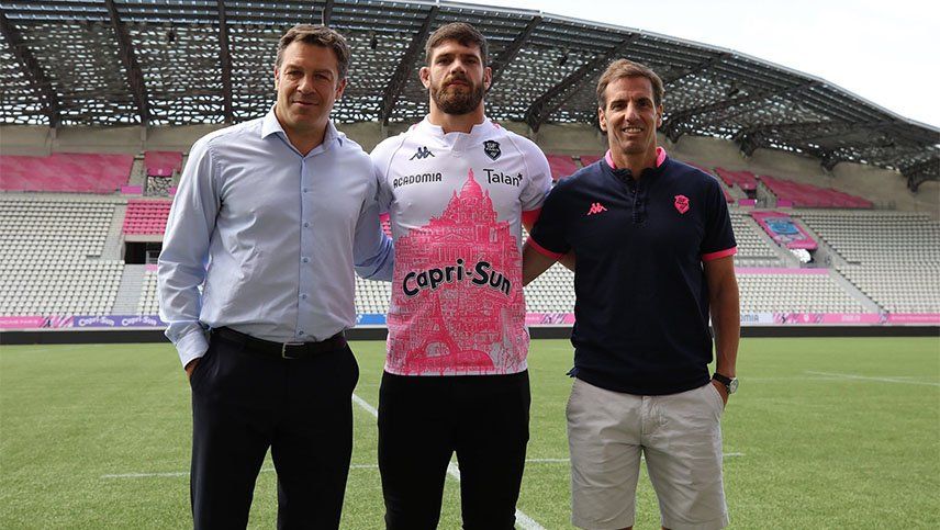 Marcos Kremer fue presentado en el Stade Francais