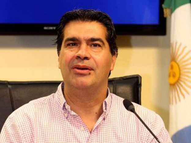 Jorge Capitanich, gobernador de Chaco, se volvió viral por un insólito blooper.