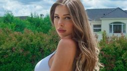 Romina Malaspina estrena transparencias off-white en clave ultra XS, ceñidas y al ras
