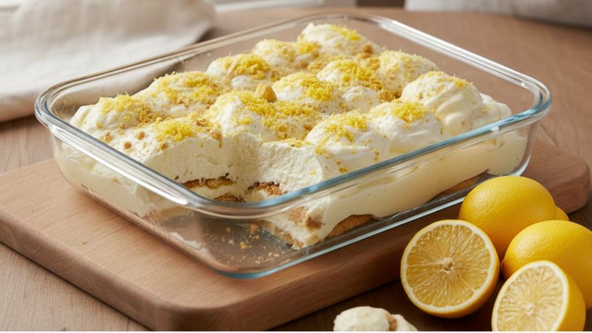 Postre helado de limón con vainillas para el Día de la Madre: la receta fácil, fresca y deliciosa