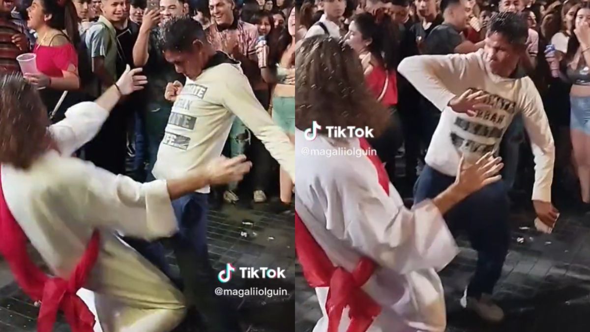 Jesús tiró unos pasos en Mendoza y se hizo viral en Tiktok