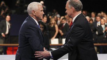Así fue el debate de los candidatos a vicepresidente en Virginia