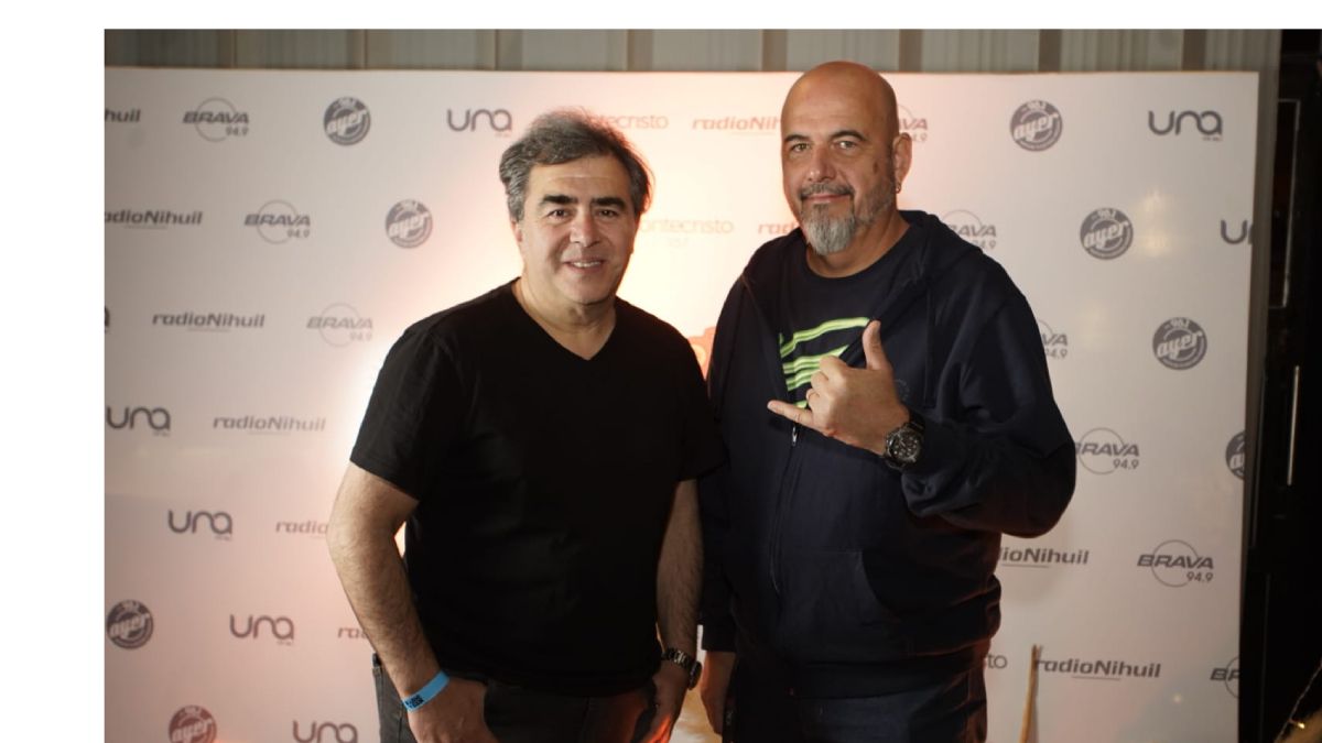 Conductores de Conexión Agro el programa de los sábados: Marcelo Bustos Herrera y Pablo Pérez Delgado.