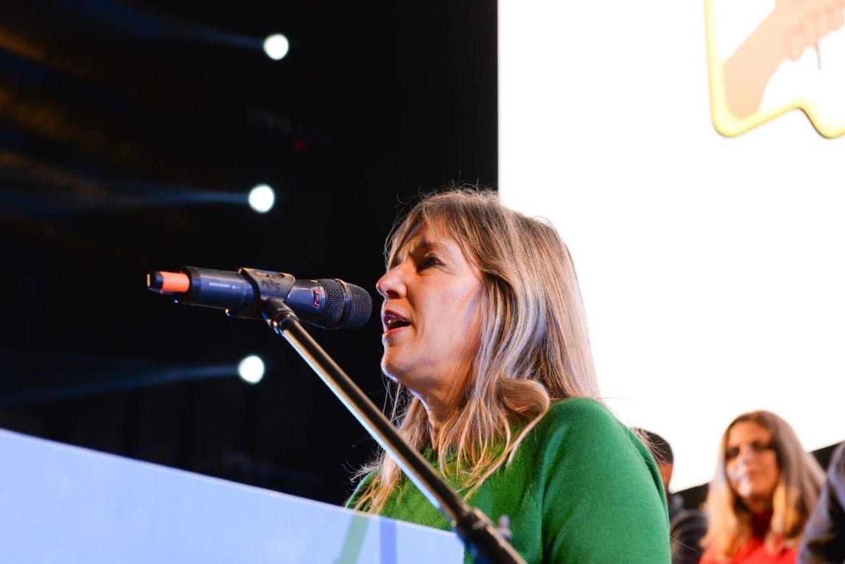 Cristina Álvarez Rodríguez, sobrina nieta de Eva Perón.