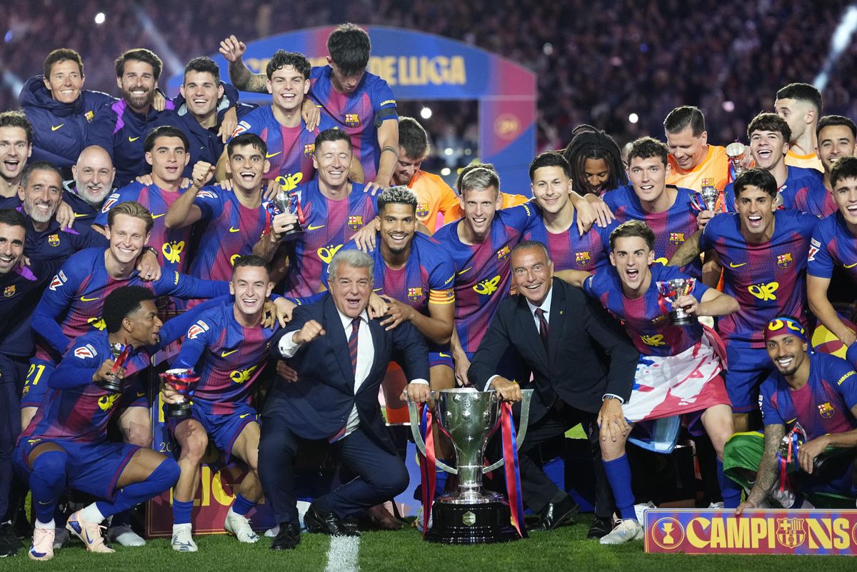 Barcelona se coronó campeón.