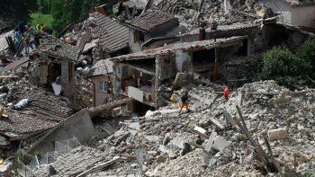 Las 25 imágenes del dolor de Italia