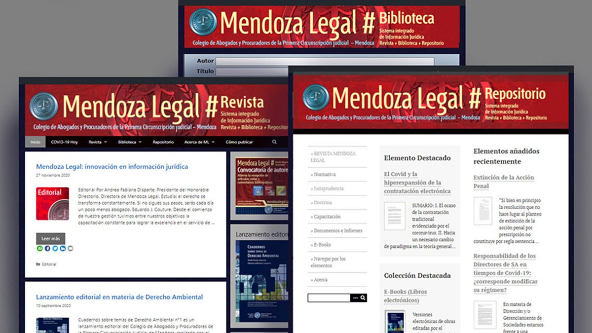 Inauguran nuevo sistema integrado de información jurídica en el Colegio de Abogados