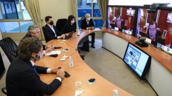 Fernández se reúne con gobernadores antes de anunciar cómo sigue la cuarentena