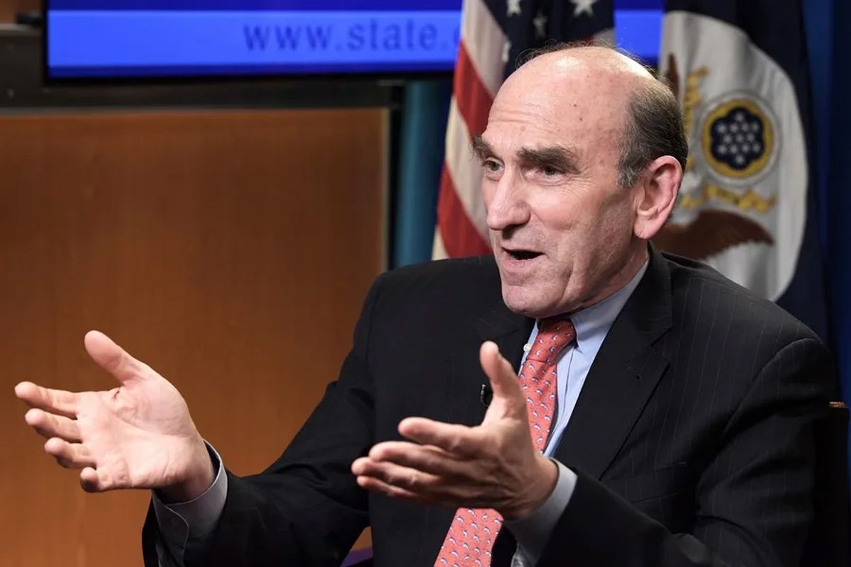 El exenviado especial de Estados Unidos para Venezuela Elliott Abrams (Archivo). Cr&eacute;dito: EFE/Lenin Nolly.