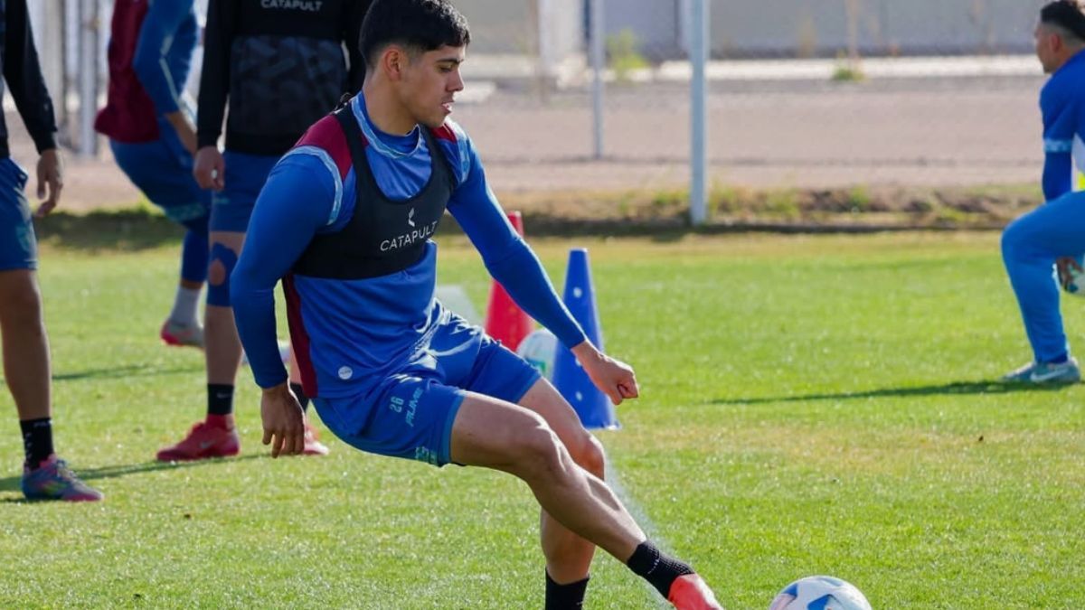 Mateo Mendoza analizó su rol en Godoy Cruz vs Instituto. Foto: Gentileza Prensa Godoy Cruz. 