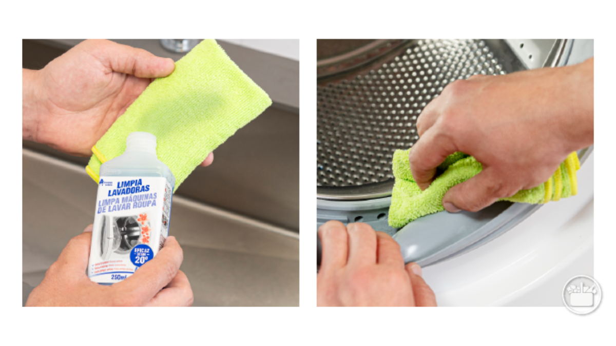 Puedes ayudarte con una bayeta para esparcir el producto. Puedes ayudarte con una bayeta para esparcir el producto. 