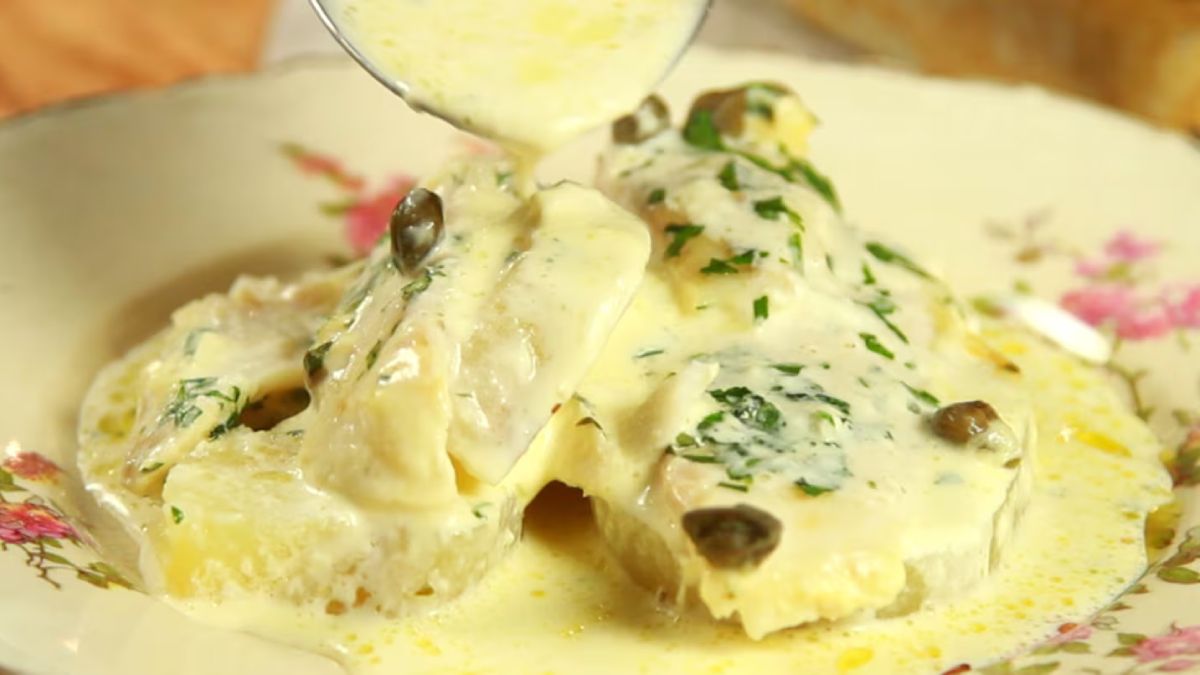 Recetas: merluza al roquefort. Foto: gentileza tastemade.