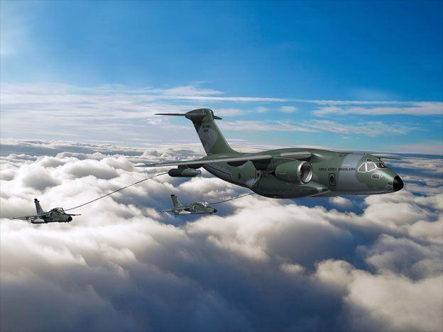 Argentina se sumó formalmente al proyecto del carguero táctico KC-390 de Embraer