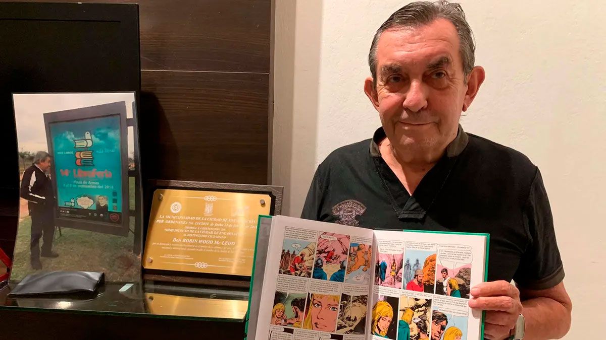 Falleció Robin Wood, creador de comic e historietas