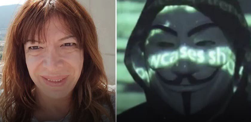 Anonymous reveló un secreto de Lizzy Tagliani y estallaron las redes
