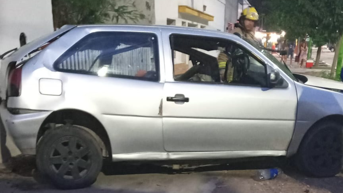 El hombre se trasladaba en un Volkswagen Gol por ruta 60 de Este a Oeste El hombre se trasladaba en un Volkswagen Gol por ruta 60 de Este a Oeste