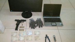 En una persecución atraparon a un hombre armado y su cómplice escapó