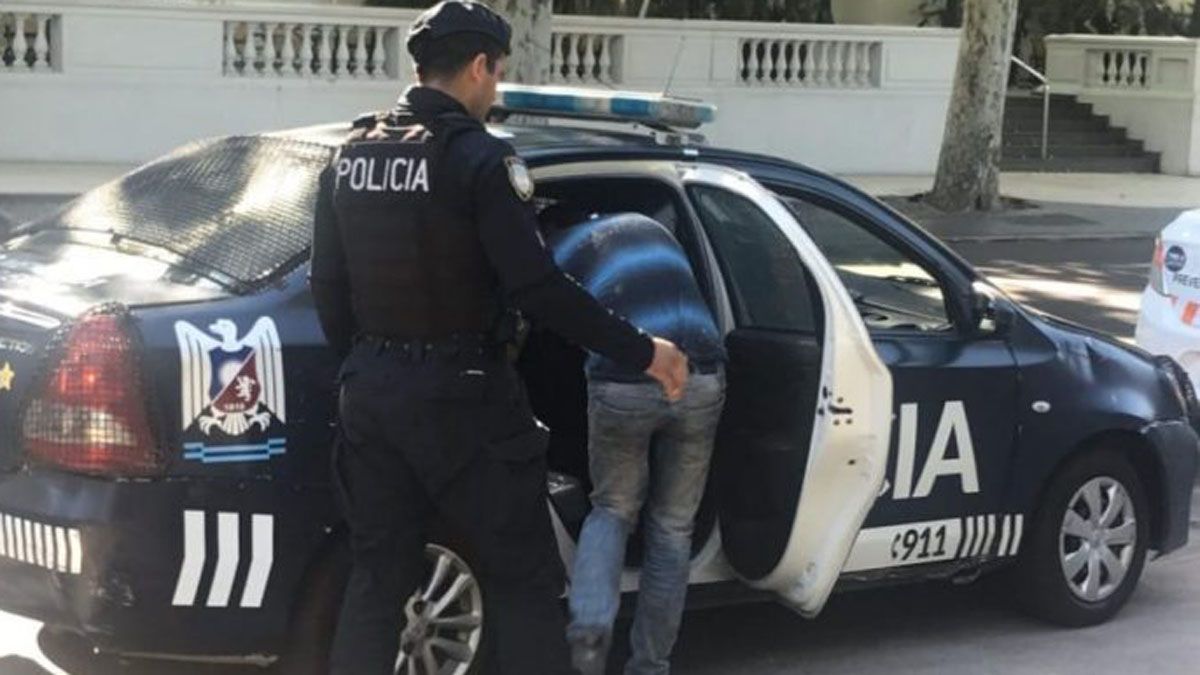 Uno de los doce detenidos este fin de semana.