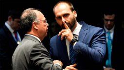 El ex diputado brasileño Eduardo Bolsonaro fue condenado por la Justicia de su país.