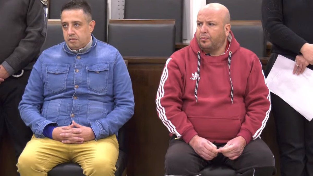 Lucas Villanueva y Diego Vildoza participaron del asalto y el crimen del carpintero Carlos Moya.