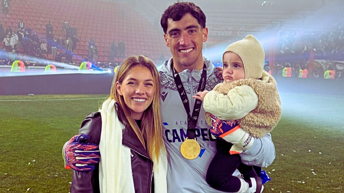 Marchiori celebró en familia