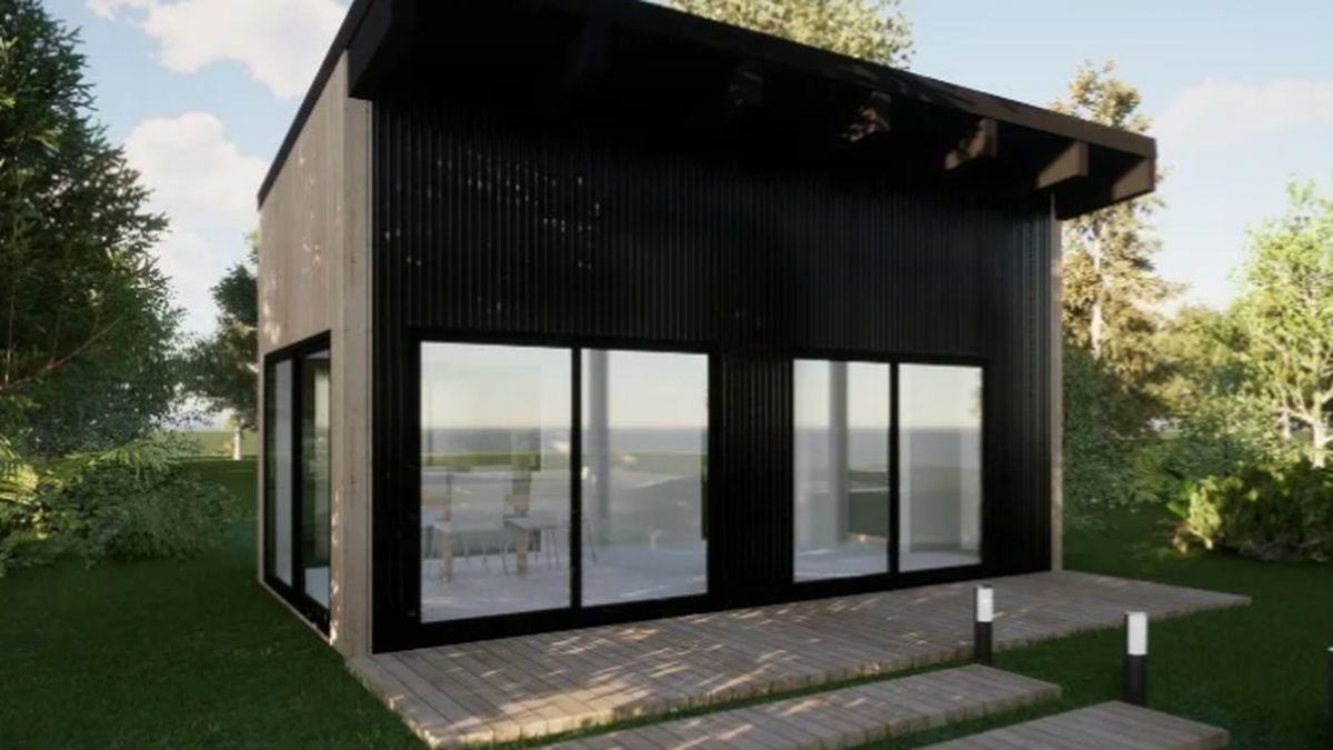 La casa prefabricada que venden en Mercado Libre por $15,7 millones