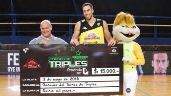 Federico Aguerre brilló entre las estrellas