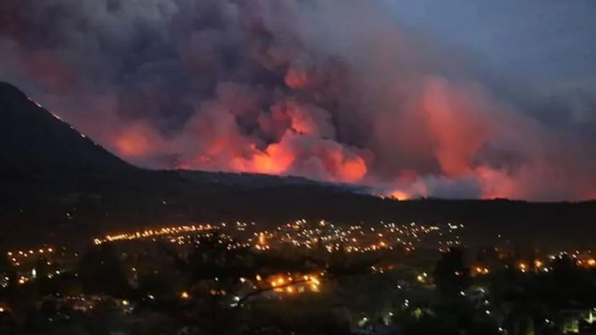 Evacuados. heridos y casas quemadas en los inciendios en el sur.&nbsp;