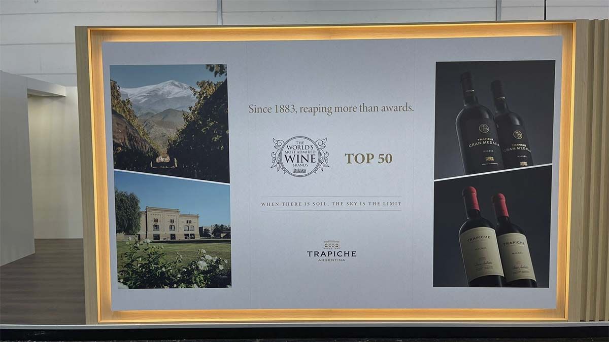 Bodega Trapiche participa de la feria ProWein, la cual reúne a profesionales de la viticultura, la producción, el comercio, la gastronomía y periodistas especializados, provenientes de 142 países.