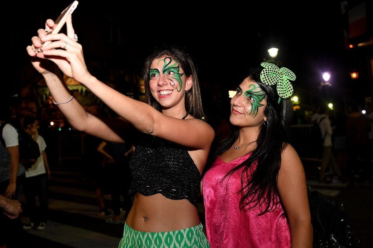 El color verde, típico del día de San Patricio.