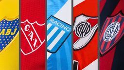 Las estadísticas de los equipos más importantes del fútbol argentino.