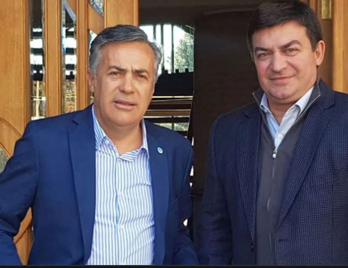 Legisladores nacionales por Mendoza: Alfredo Cornejo y Omar De Marchi.