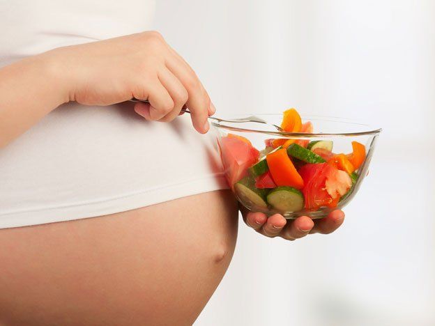 Las mujeres embarazadas que tienen una dieta prudente evitan los partos prematuros