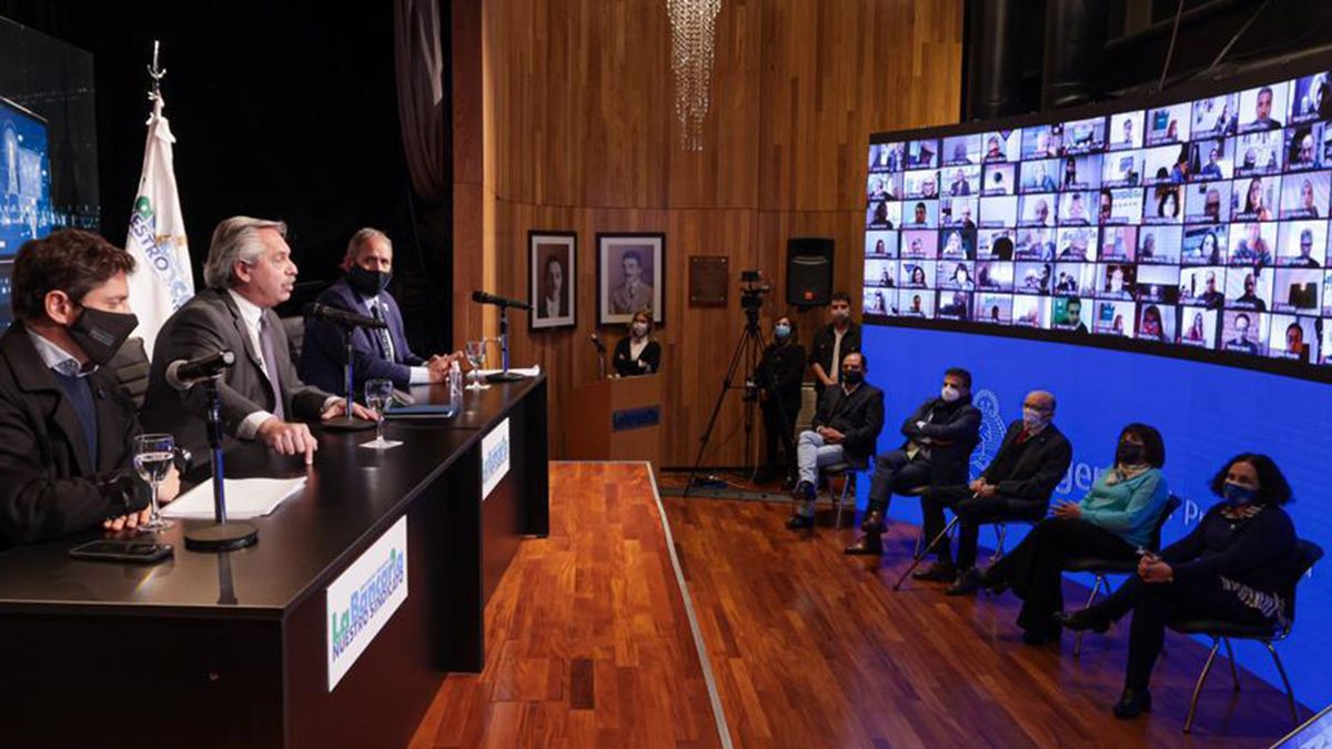 El Presidente Alberto Fern&aacute;ndez fue duro con la oposici&oacute;n durante su discurso.