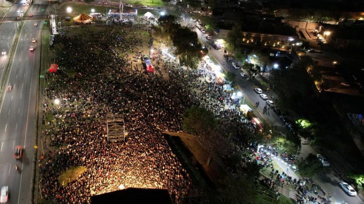 Aproximadamente 25.000 personas reunió el Mood Primavera este viernes en Guaymallén.