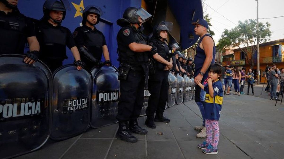 La Policía identificó solo a los niños y actuó de inmediato. La Policía identificó solo a los niños y actuó de inmediato. 