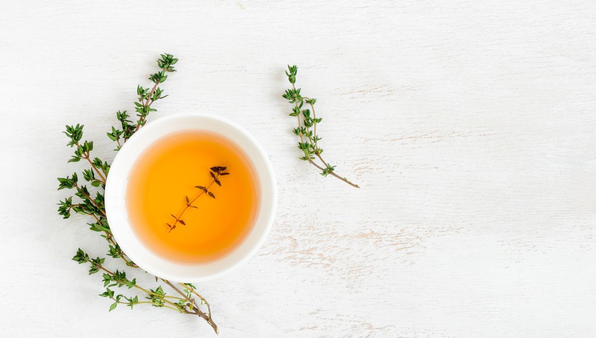 Té de tomillo. Té de tomillo.