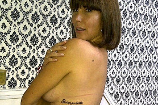El tatuaje hot de Celina Rucci