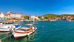 Así se ve la costa la única ciudad de Europa que tiene un órgano marino.