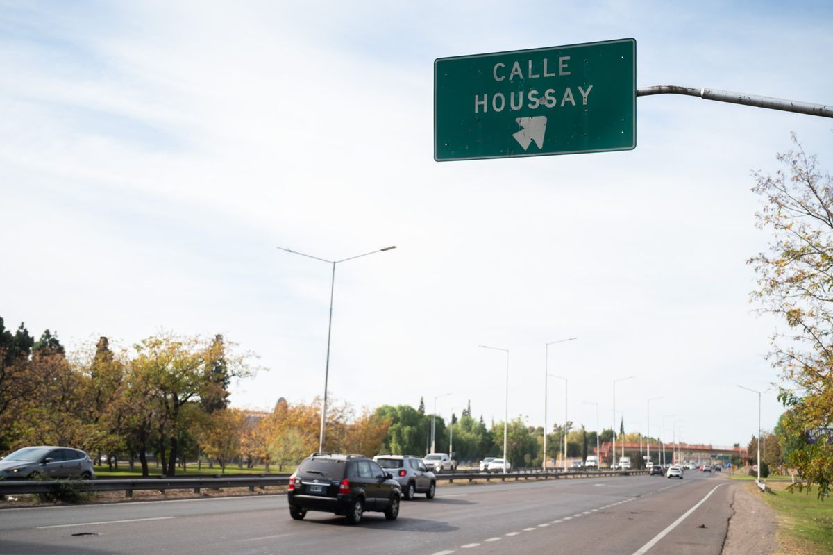 Una parte del tramo de Guaymallén que será refaccionado. Una parte del tramo de Guaymallén que será refaccionado.