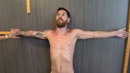 Nunca había visto a Messi cuidarse tanto en el gimnasio