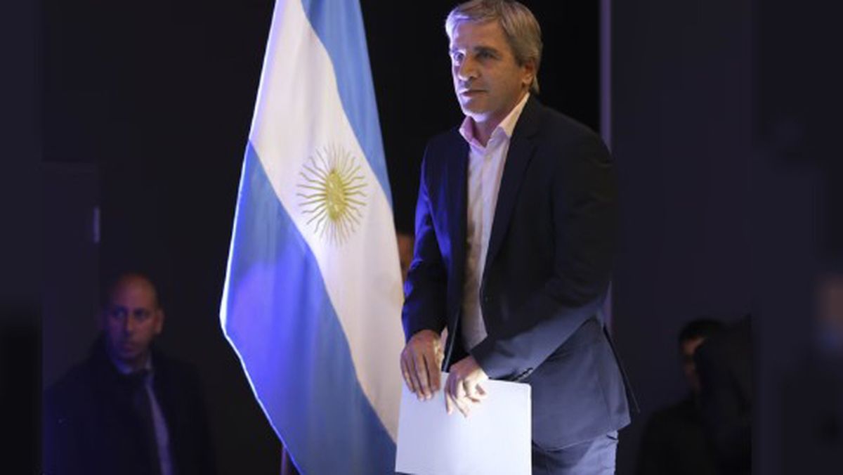 El ministro de Economía de la Nación, Luis Caputo. El ministro de Economía de la Nación, Luis Caputo.